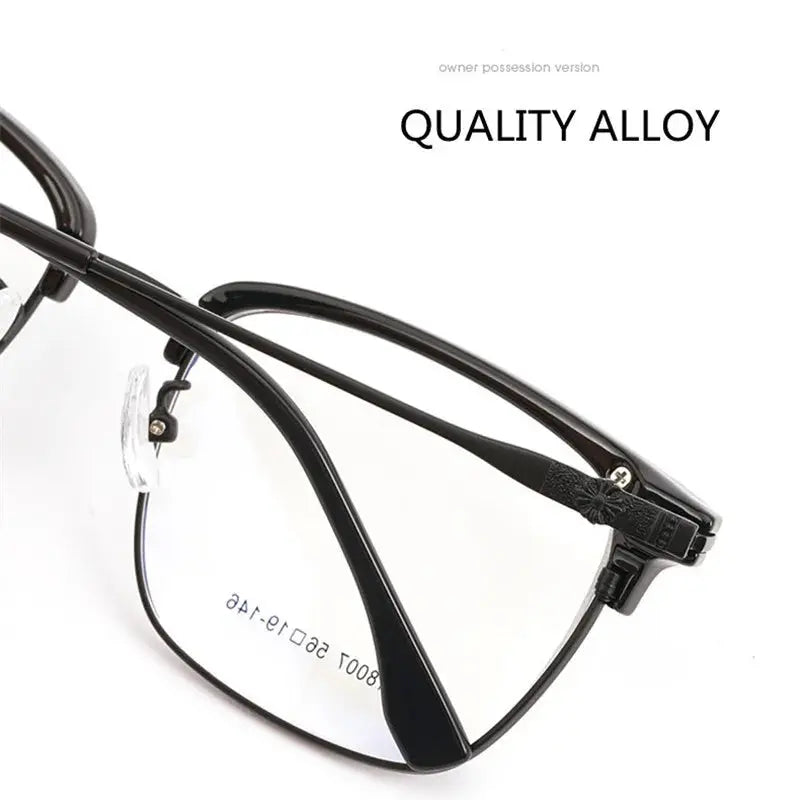 Unisex Square Full Rim TR90 Reading Glasses 18007 — view 3 | Rx Spectacle