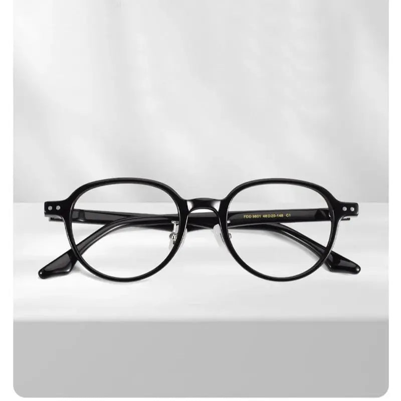 Women's Oval Full Rim Acetate Prescription Glasses 369801 — view 1 | Rx Spectacle