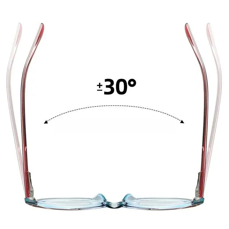 Women's Cat Eye Full Rim Acetate Prescription Glasses 87224 — view 4 | Rx Spectacle