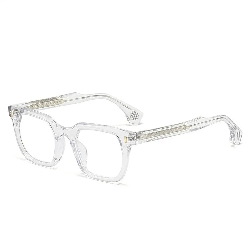 Unisex Square Full Rim Acetate Prescription Glasses 63475 — view 6 | Rx Spectacle