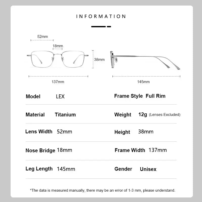 Women's Polygon Full Rim Titanium Prescription Glasses 385218 — view 2 | Rx Spectacle