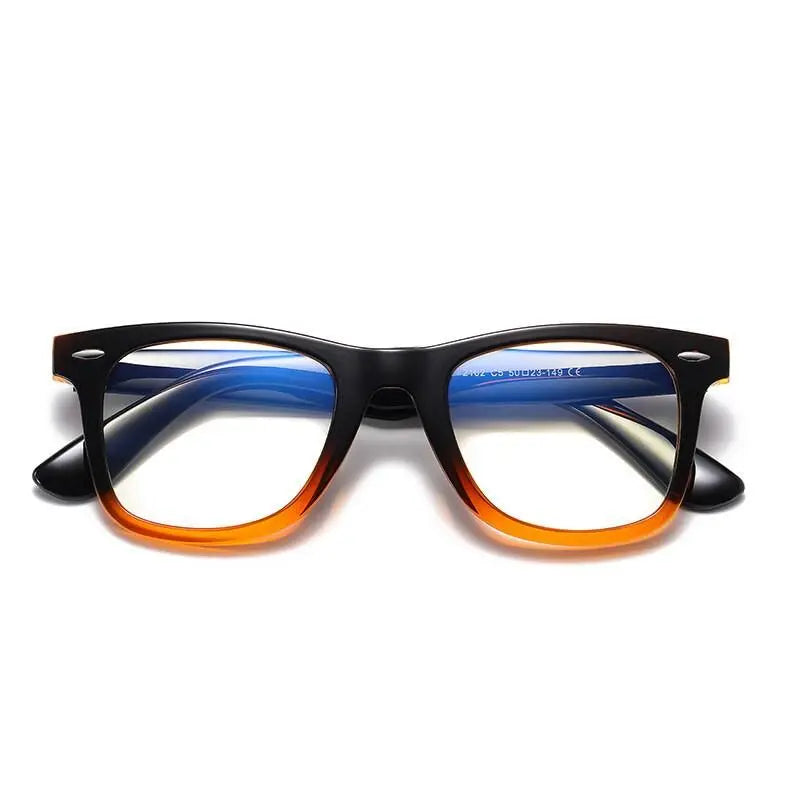 Unisex Square Full Rim Acetate Prescription Glasses 2102 — view 13 | Rx Spectacle