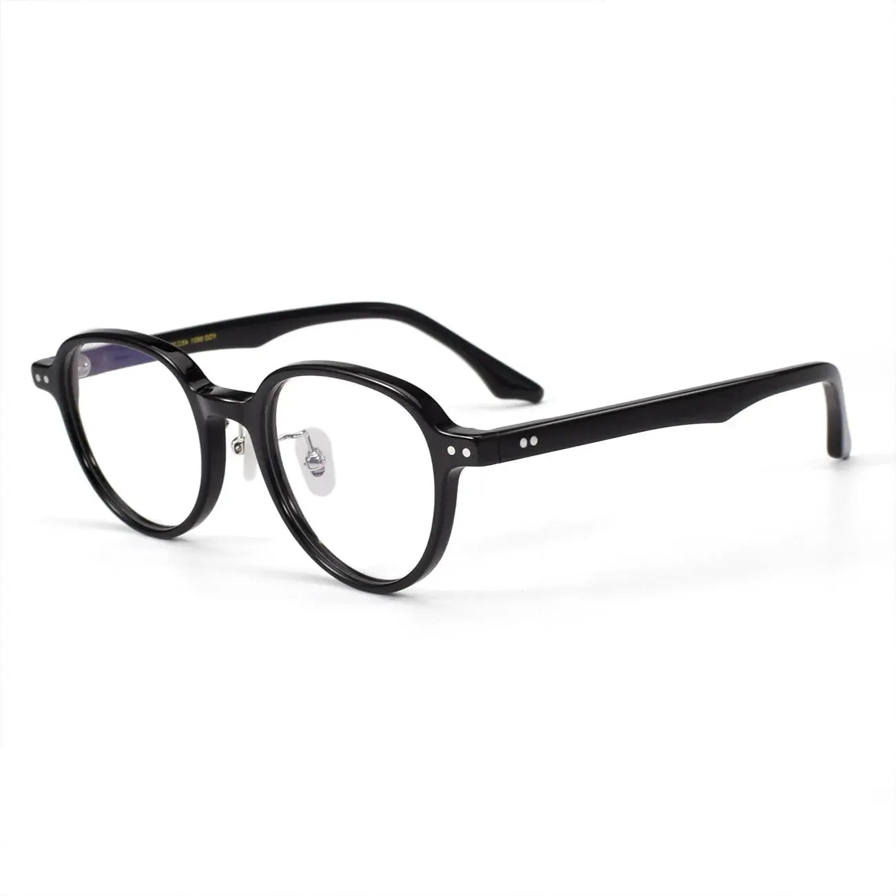 Women's Oval Full Rim Acetate Prescription Glasses 369801 — view 4 | Rx Spectacle