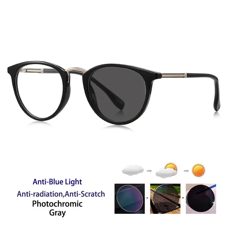 Women's Round Full Rim Acetate Reading Glasses 67241 — view 7 | Rx Spectacle