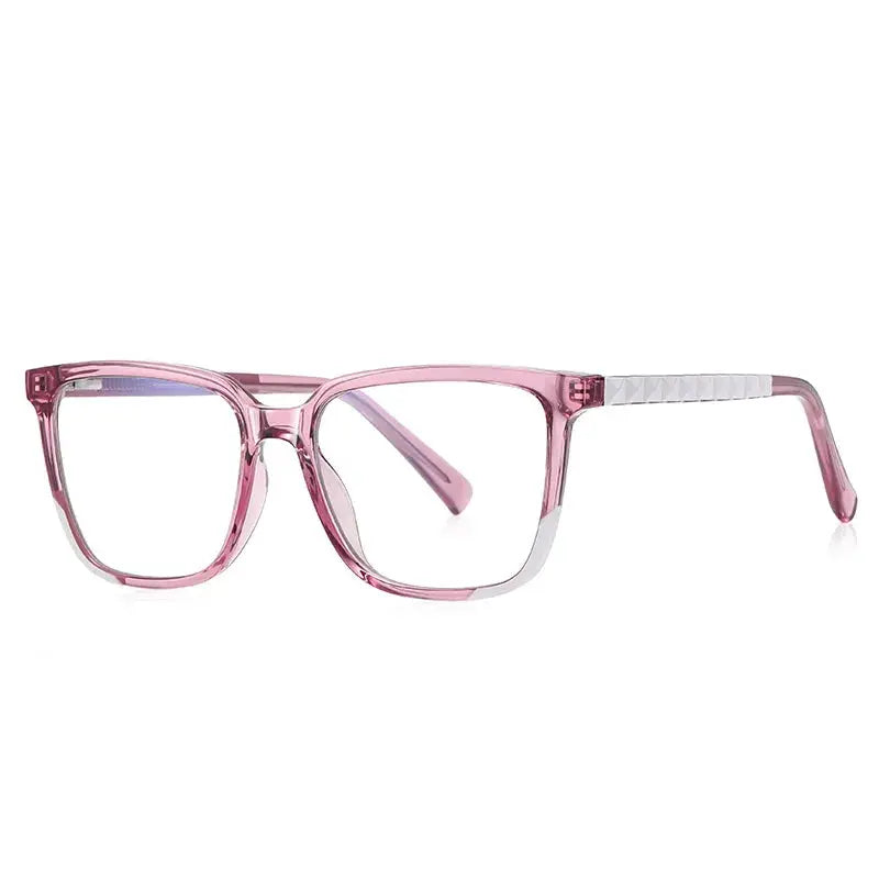 Women's Square Full Rim TR90 Prescription Glasses 213507 — view 3 | Rx Spectacle