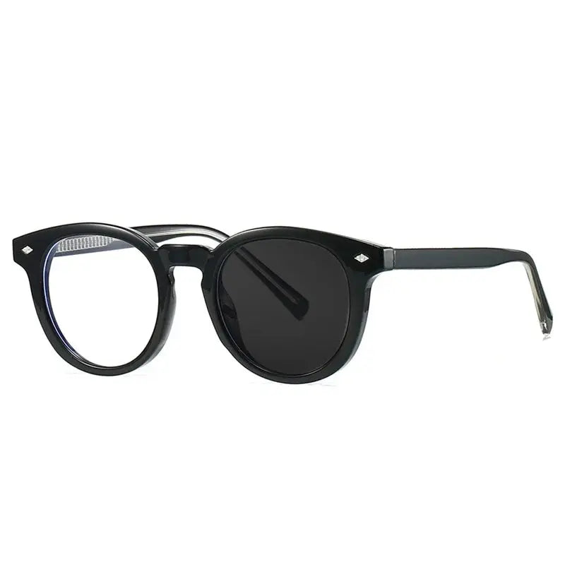 Unisex Round Full Rim TR90 Reading Glasses 28020 — view 8 | Rx Spectacle
