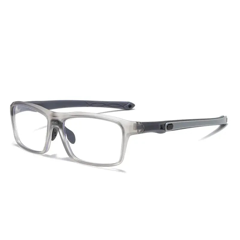 Men's Square Full Rim Titanium Prescription Glasses 812820 — view 5 | Rx Spectacle