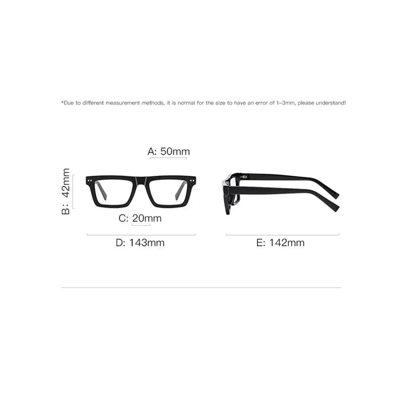 Unisex Browline Full Rim TR90 Prescription Glasses 662196 — view 2 | Rx Spectacle
