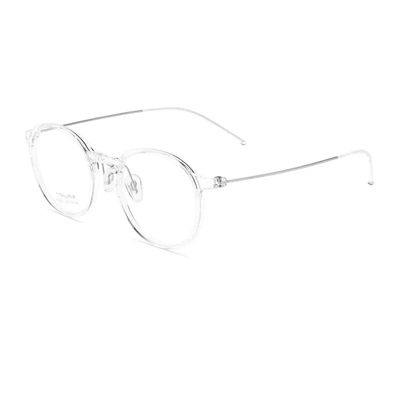Women's Oval Full Rim TR90 Prescription Glasses 58259 — view 4 | Rx Spectacle