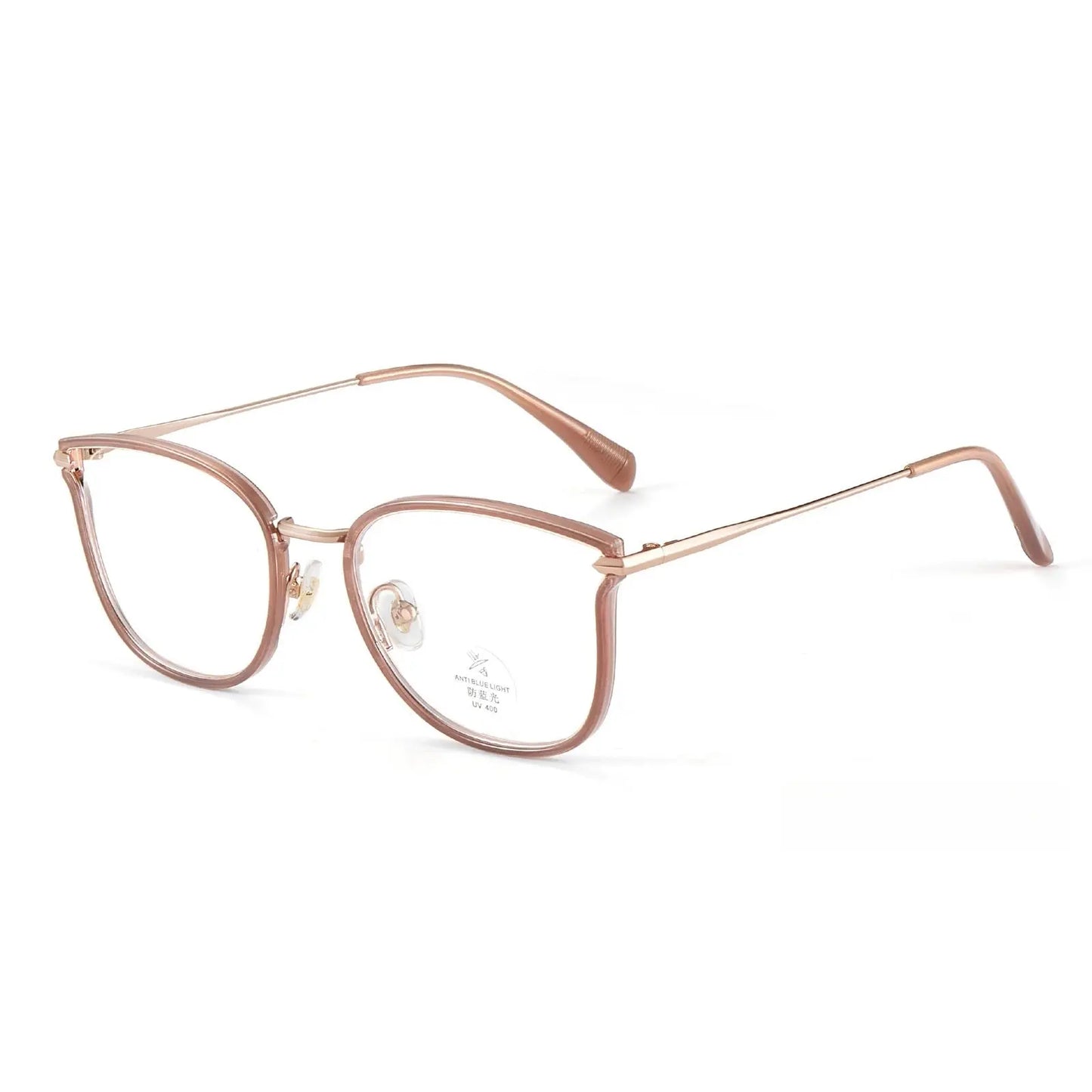 Women's Cat Eye Full Rim TR90 Prescription Glasses Y2293 — view 9 | Rx Spectacle