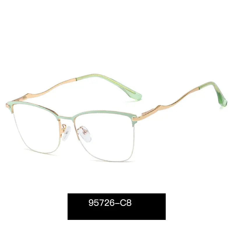 Women's Cat Eye Full Rim TR90 Prescription Glasses 195726 — view 6 | Rx Spectacle