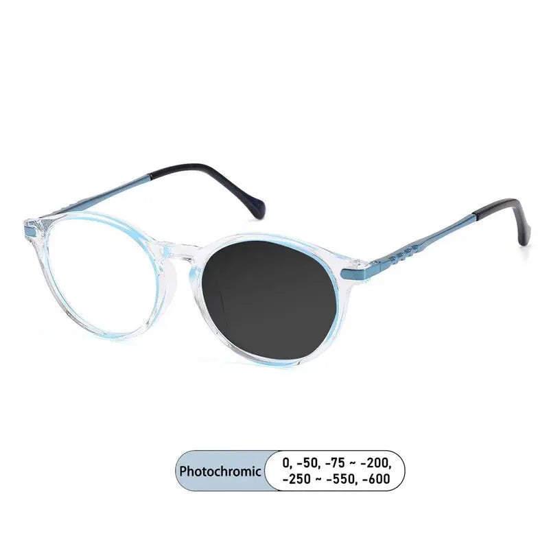 Unisex Round Full Rim TR90 Reading Glasses 692127 — view 3 | Rx Spectacle