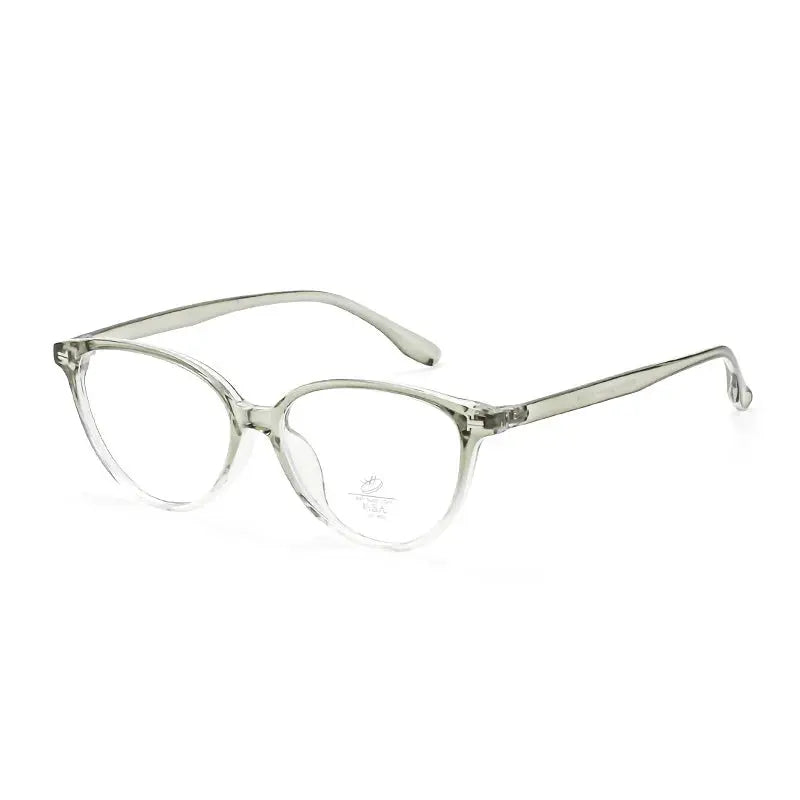 Women's Cat Eye Full Rim TR90 Prescription Glasses 323132 — view 8 | Rx Spectacle
