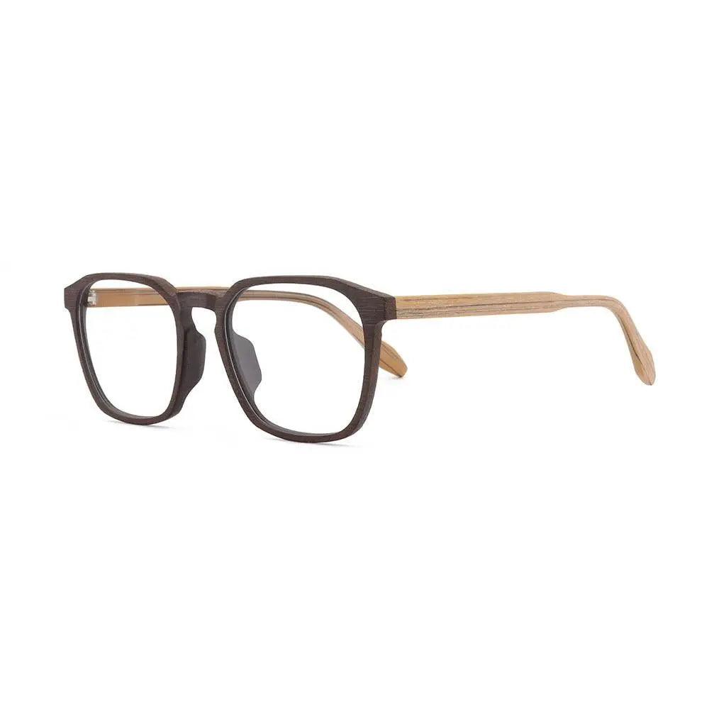 Unisex Square Full Rim Alloy Prescription Glasses 1692 — view 10 | Rx Spectacle