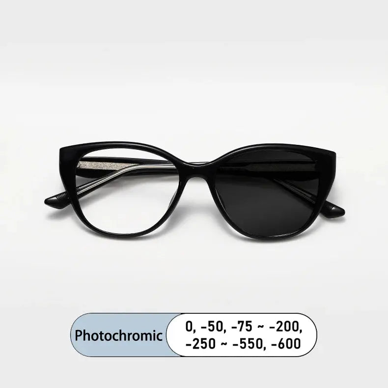 Women's Cat Eye Full Rim TR90 Reading Glasses 86159 — view 8 | Rx Spectacle