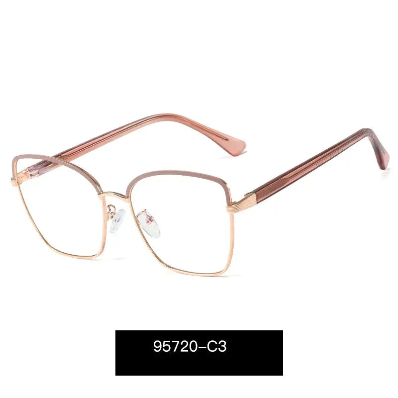 Women's Cat Eye Full Rim TR90 Prescription Glasses 95720 — view 6 | Rx Spectacle