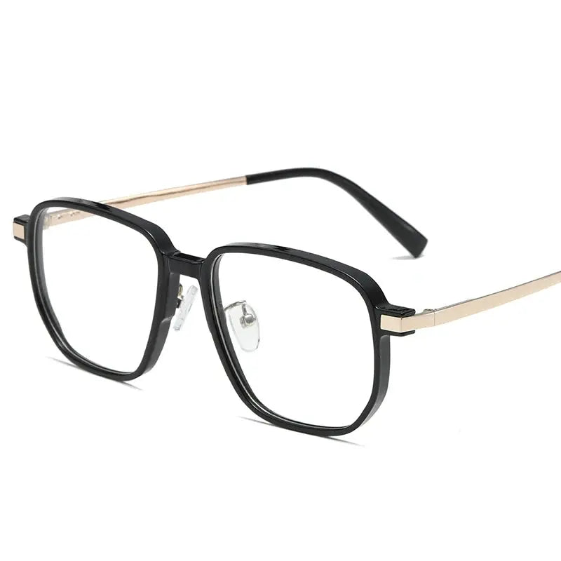 Unisex Square Full Rim Plastic Prescription Glasses 81285 — view 4 | Rx Spectacle