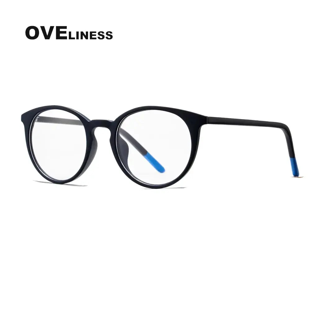 Women's Round Full Rim Titanium Prescription Glasses 927251 — view 5 | Rx Spectacle