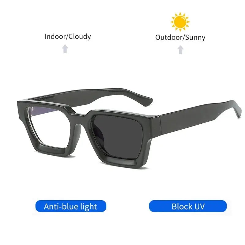 Unisex Square Full Rim Acetate Reading Glasses 229402 — view 4 | Rx Spectacle