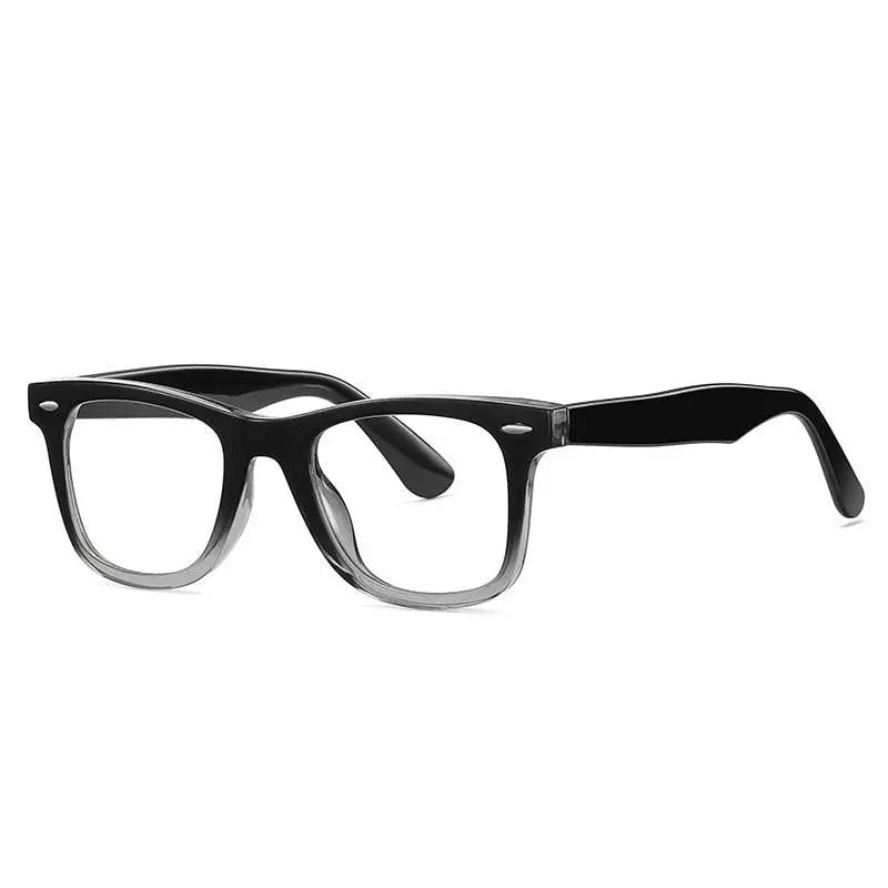 Unisex Square Full Rim Acetate Prescription Glasses 2102 — view 7 | Rx Spectacle