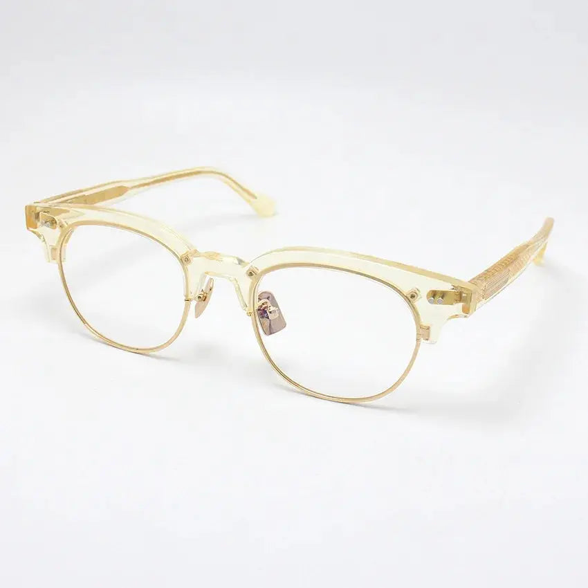 Unisex Square Full Rim Titanium Prescription Glasses 396136 — view 5 | Rx Spectacle