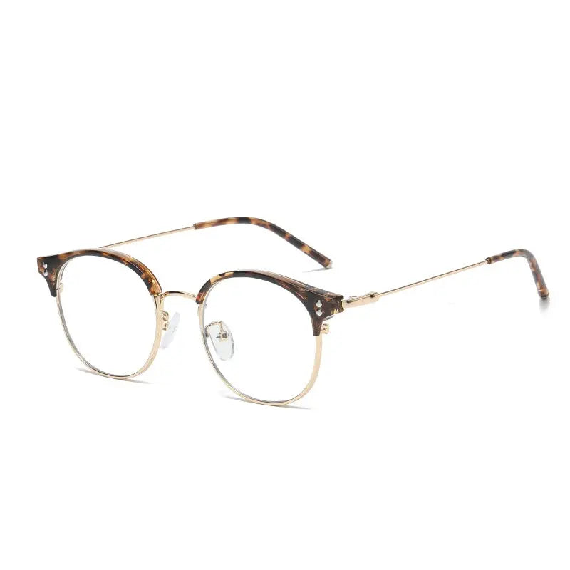 Men's Browline Full Rim Alloy Reading Glasses 22001 — view 10 | Rx Spectacle