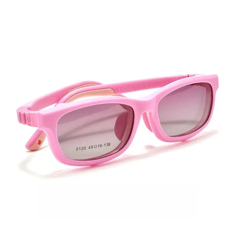 Unisex Square Full Rim Ultem Clip-On Prescription Glasses Y8120 — view 7 | Rx Spectacle