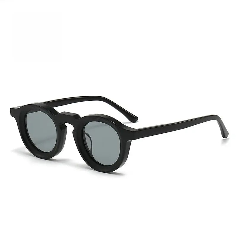 Unisex Round Full Rim Acetate Prescription Glasses 442741 — view 7 | Rx Spectacle