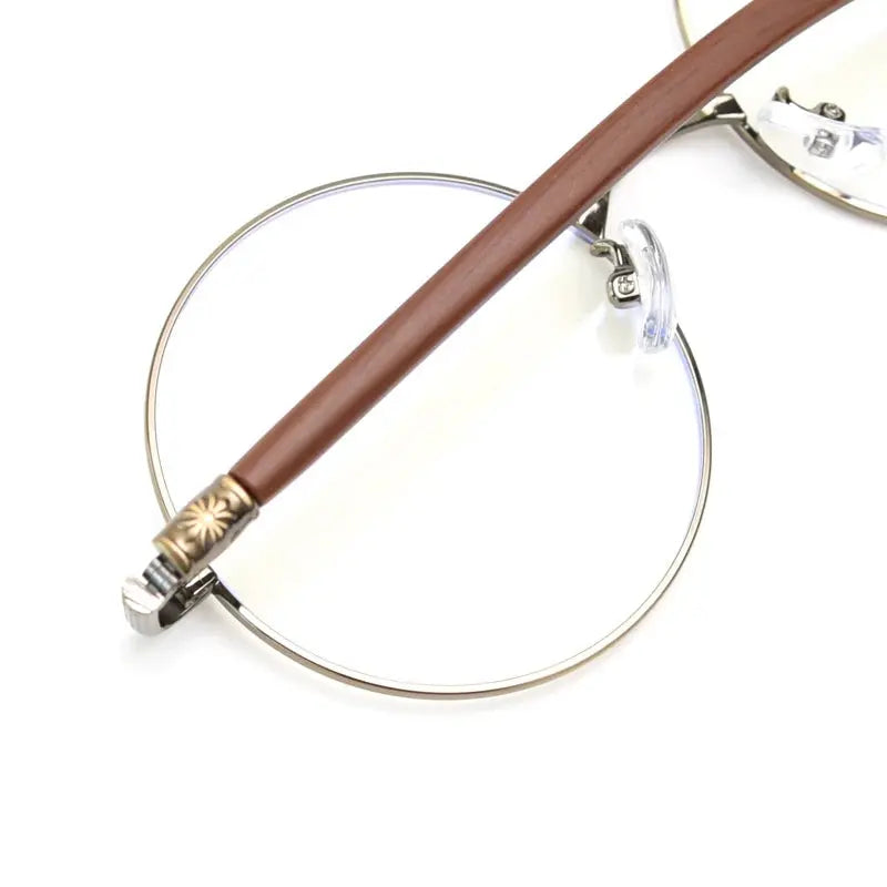 Unisex Round Full Rim TR90 Prescription Glasses 00102 — view 4 | Rx Spectacle