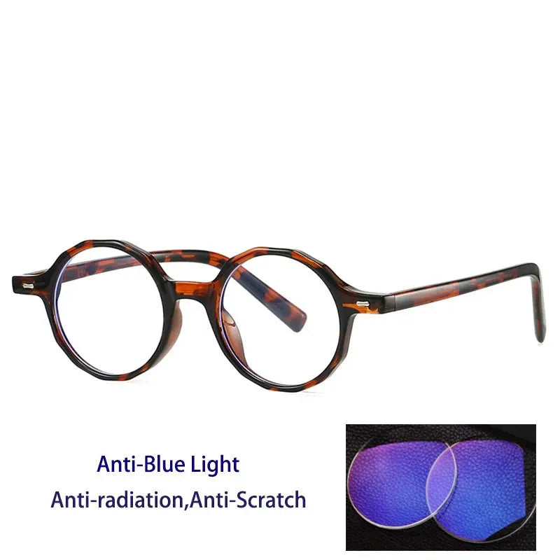 Women's Round Full Rim TR90 Reading Glasses 28008 — view 14 | Rx Spectacle