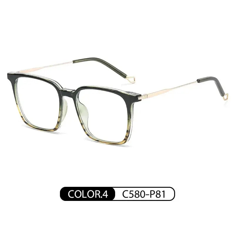 Unisex Square Full Rim TR90 Prescription Glasses — view 4 | Rx Spectacle