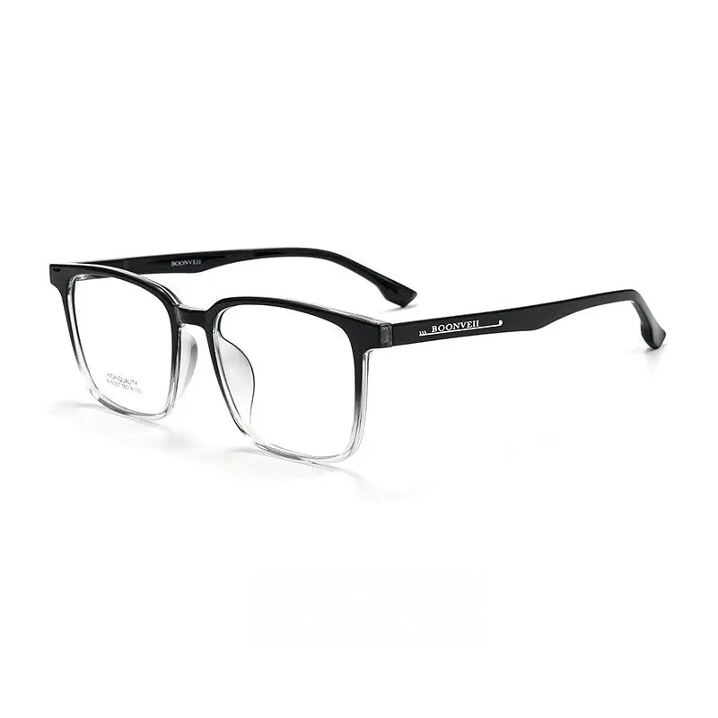Men's Square Full Rim TR90 Oversized Prescription Glasses 51007 — view 7 | Rx Spectacle