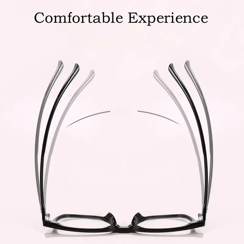 Unisex Square Full Rim Plastic Prescription Glasses 5520 — view 2 | Rx Spectacle