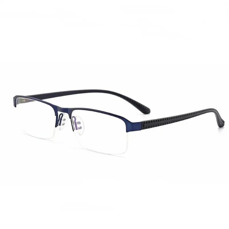 Women's Square Semi-Rimless TR90 Prescription Glasses 9165 — view 6 | Rx Spectacle