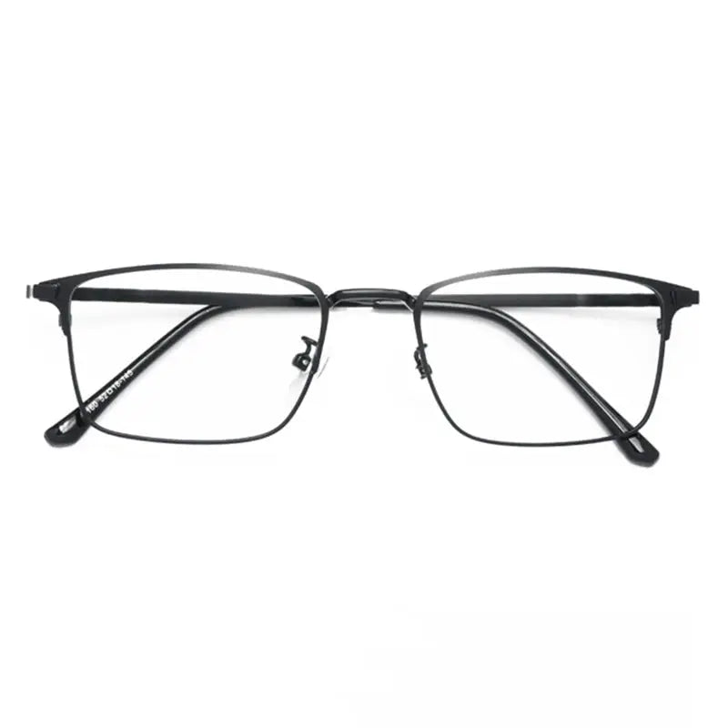 Unisex Square Full Rim Alloy Reading Glasses 3160 — view 3 | Rx Spectacle