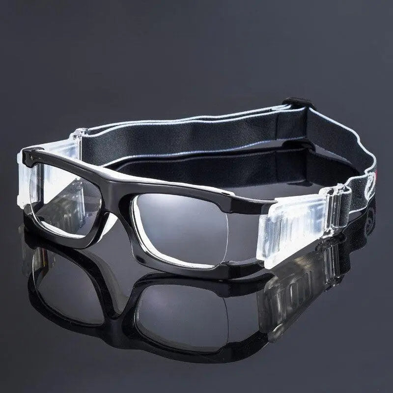 Unisex Square Full Rim Acetate Sports Glasses 881 — view 4 | Rx Spectacle
