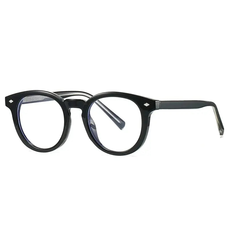 Unisex Round Full Rim TR90 Reading Glasses 28020 — view 12 | Rx Spectacle