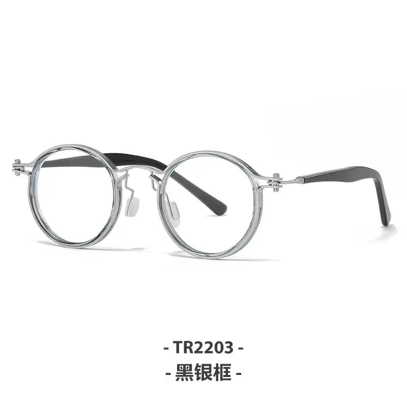 Unisex Square Full Rim TR90 Prescription Glasses 2202-03 — view 9 | Rx Spectacle