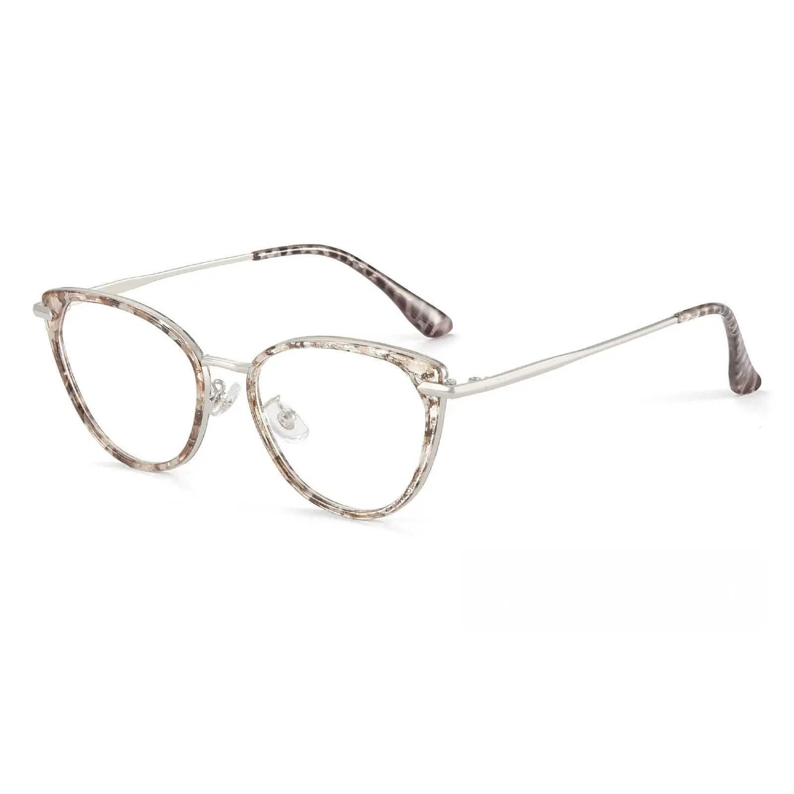 Women's Cat Eye Full Rim TR90 Prescription Glasses Y1911 — view 6 | Rx Spectacle
