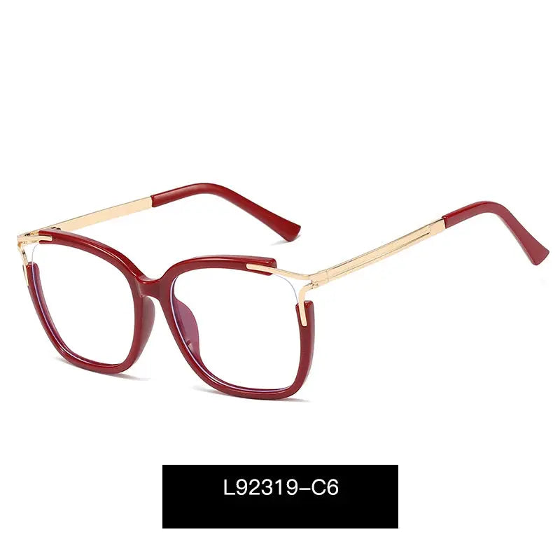 Women's Cat Eye Full Rim TR90 Prescription Glasses 892319 — view 4 | Rx Spectacle