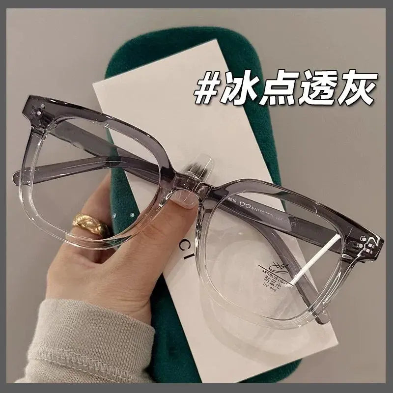 Unisex Square Full Rim TR90 Oversized Prescription Glasses 8019 — view 4 | Rx Spectacle