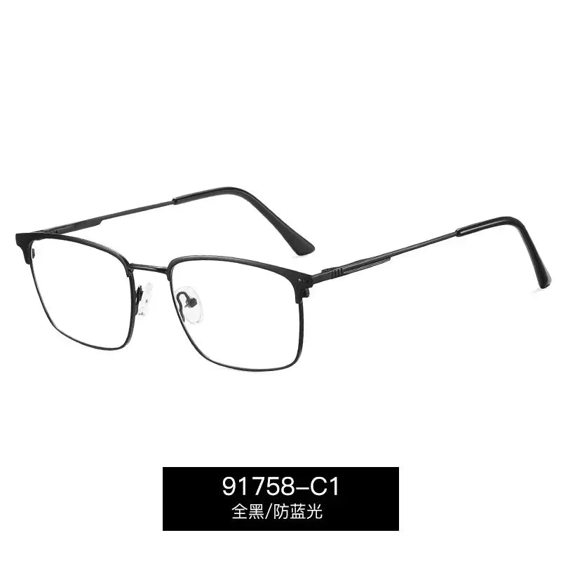 Unisex Square Full Rim TR90 Prescription Glasses 391758 — view 5 | Rx Spectacle