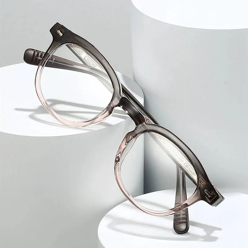 Women's Square Full Rim TR90 Reading Glasses 28025 — view 1 | Rx Spectacle