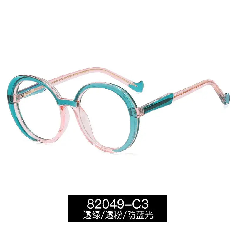 Women's Oval Full Rim TR90 Prescription Glasses 48209 — view 6 | Rx Spectacle