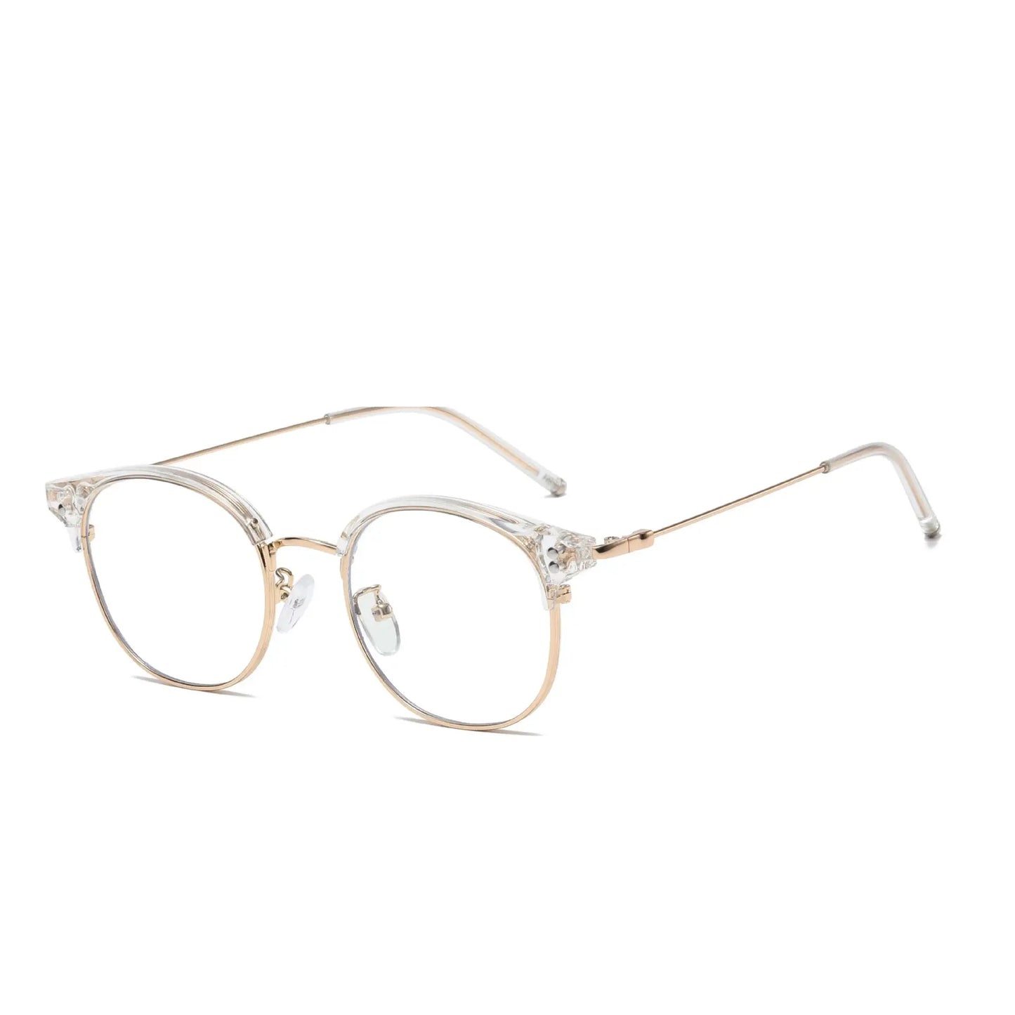 Men's Browline Full Rim Alloy Reading Glasses 22001 — view 11 | Rx Spectacle