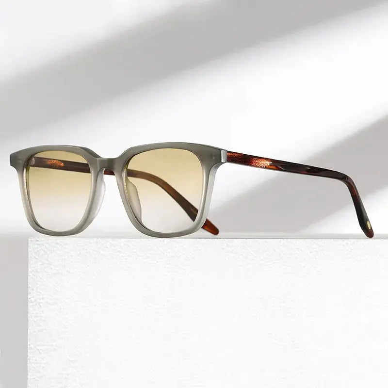 Unisex Square Full Rim Acetate Prescription Glasses 9020 — view 1 | Rx Spectacle