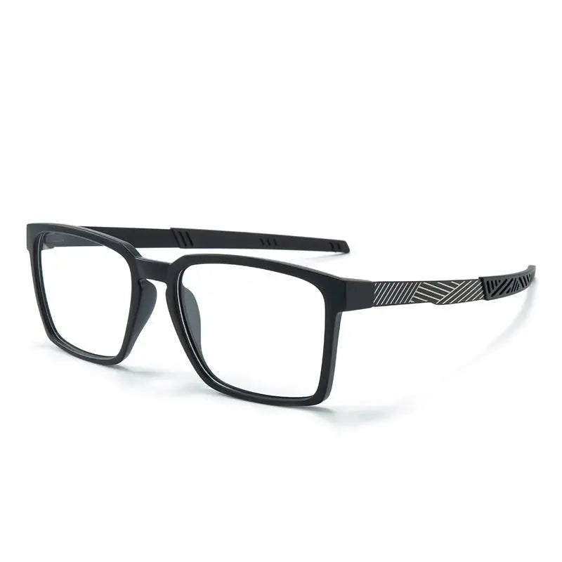 Women's Square Full Rim TR90 Sports Glasses 48084 — view 6 | Rx Spectacle
