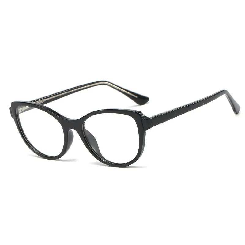 Women's Cat Eye Full Rim TR90 Prescription Glasses 93358 — view 6 | Rx Spectacle