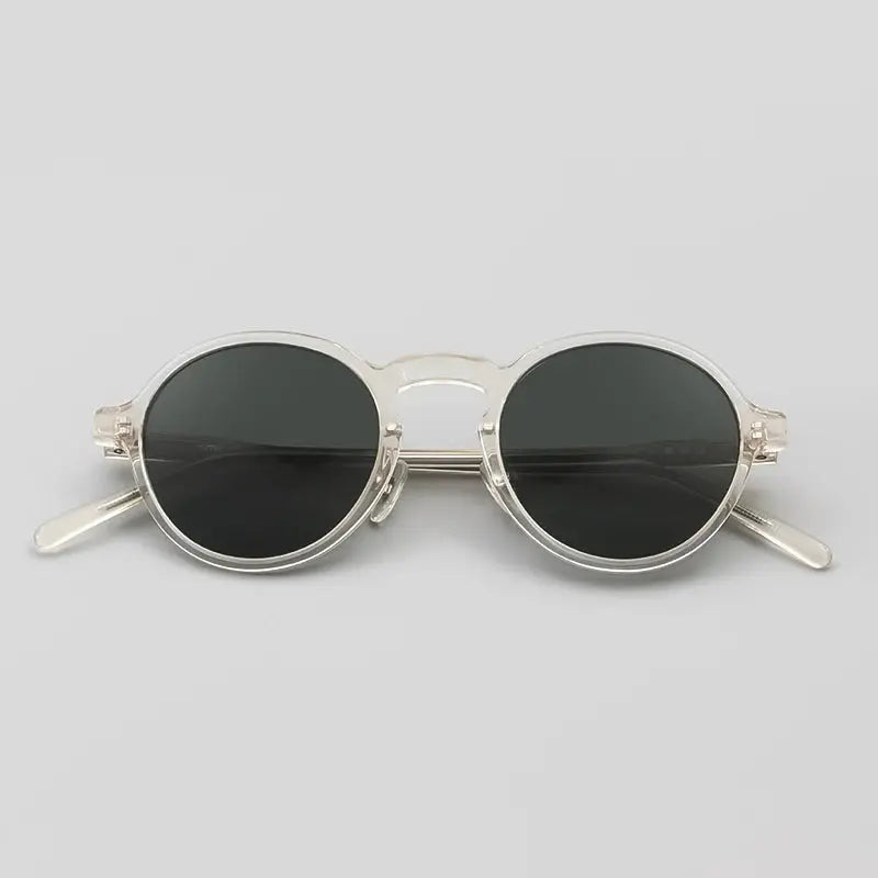 Unisex Oval Full Rim Acetate Prescription Glasses — view 2 | Rx Spectacle