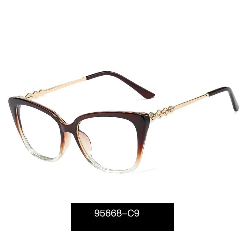Women's Cat Eye Full Rim TR90 Prescription Glasses 195668 — view 5 | Rx Spectacle